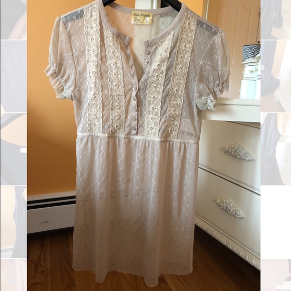 Vintage Free People Blouse - Picture 1 of 6